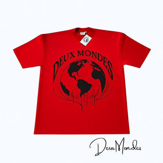 Deux Mondes Red Tees