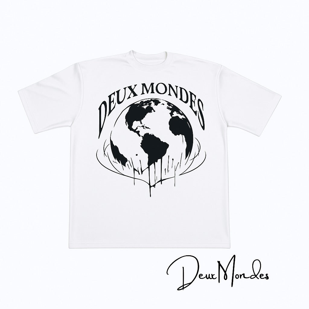 Deux Mondex White Tees