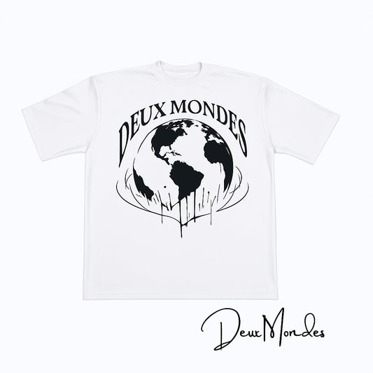 Deux Mondex White Tees