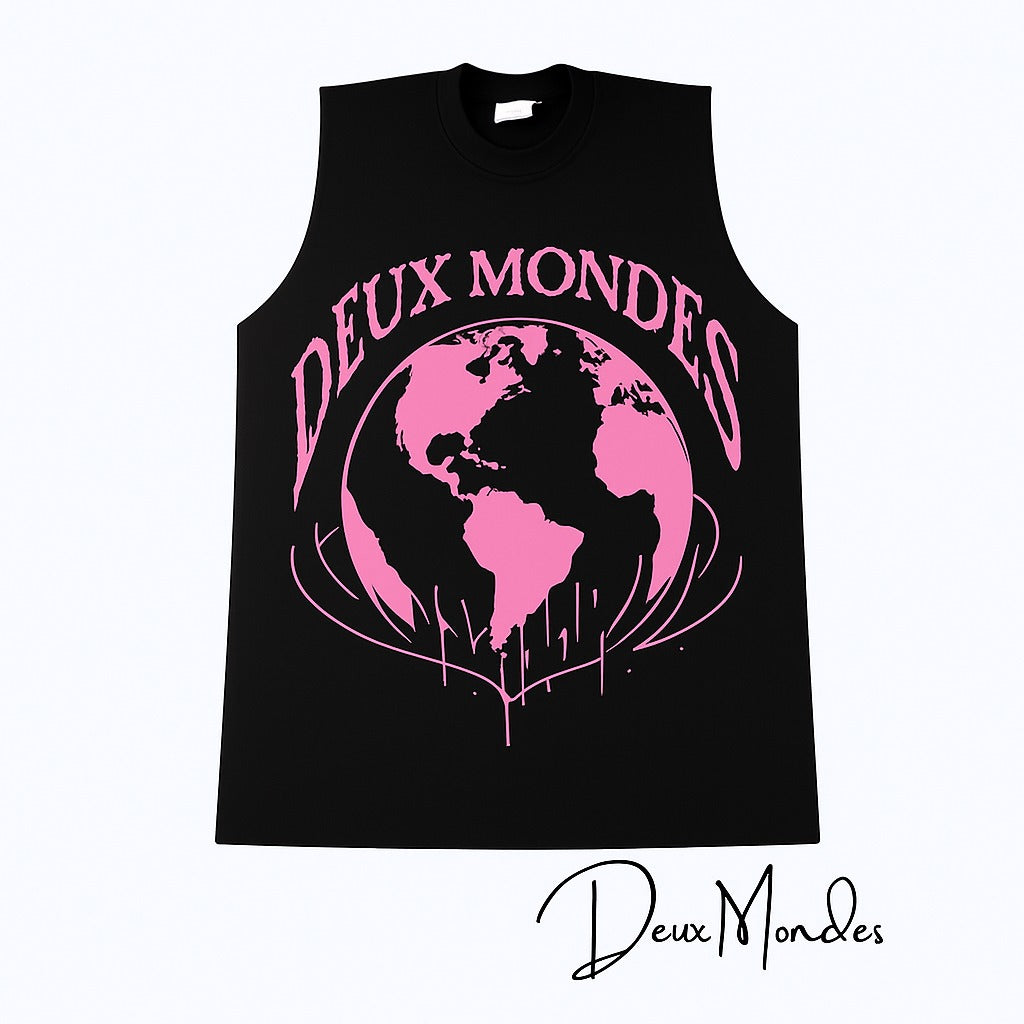 Deux Mondes Sleeveless Black