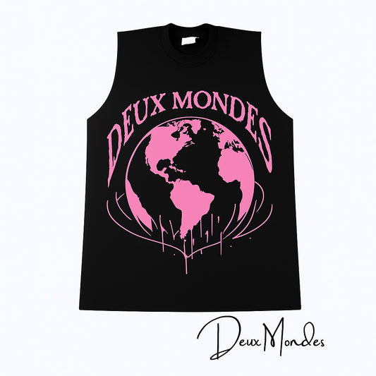 Deux Mondes Sleeveless Black