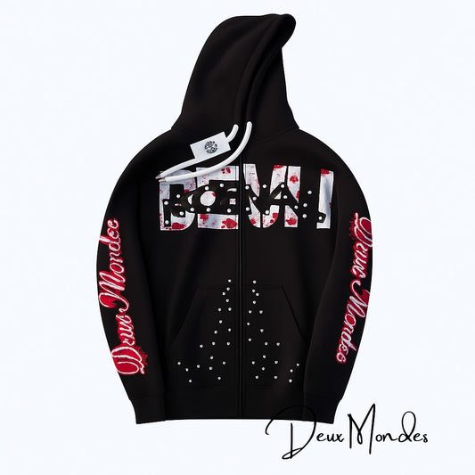 Deux Mondes Usa Hoodie
